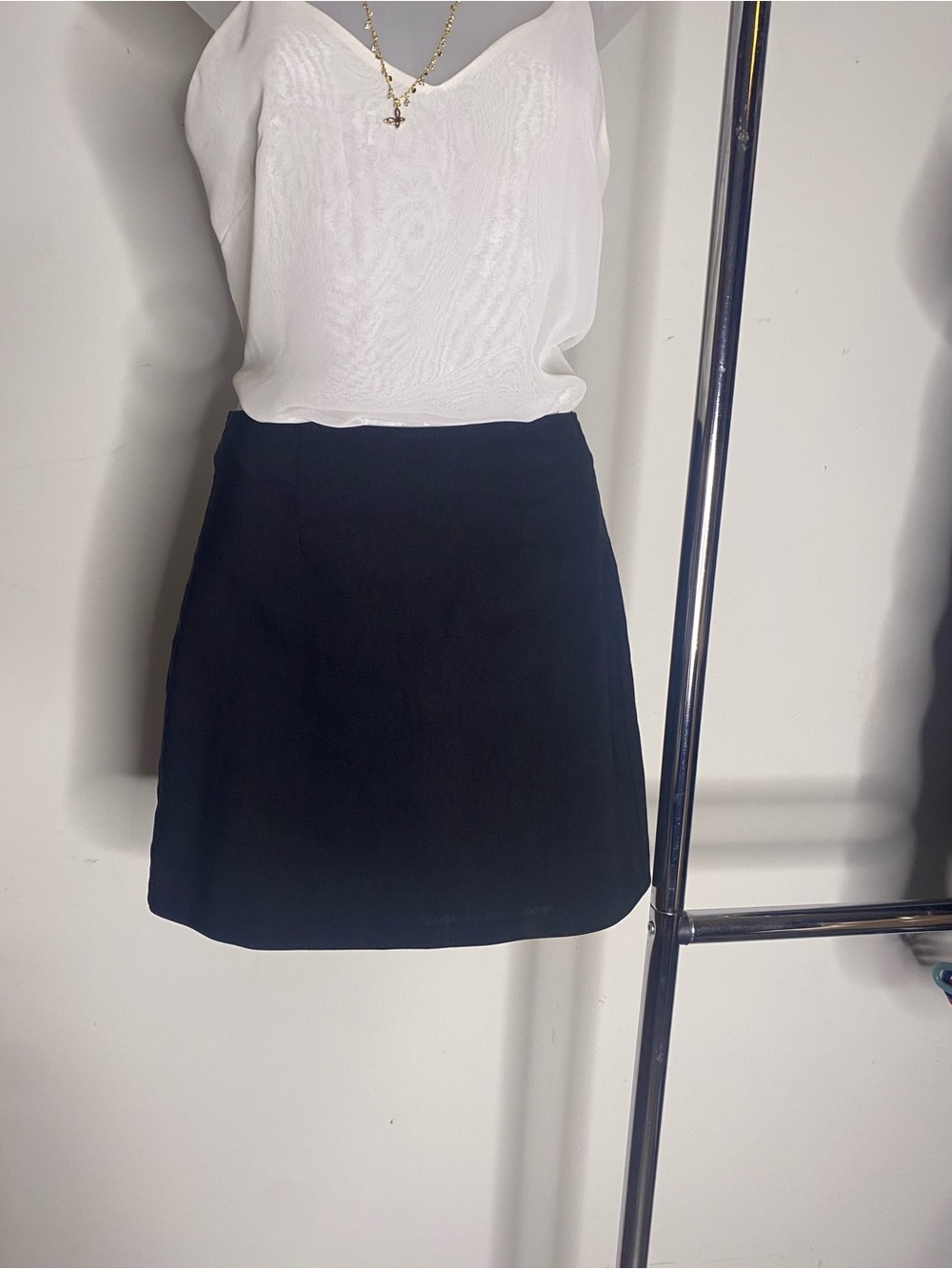 Made in USA XOXO Black Mini Skirt